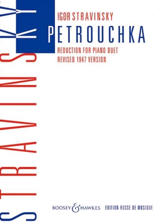 Petruschka für Klavier 4-händig Klavierauszug