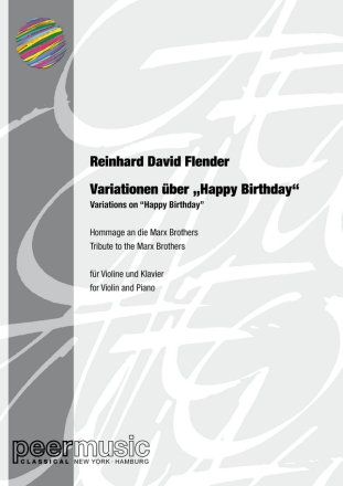Variationen ber 'Happy Birthday' fr Violine und Klavier