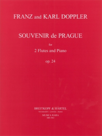 Souvenir de Prague op.24 fr 2 Flten und Klavier