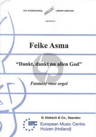 Dankt dankt nu allen God Fantasie voor orgel