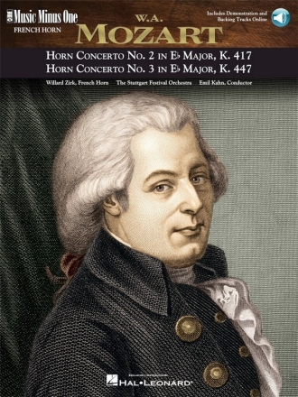 Music minus one French Horn Horn concertos no.2 and no.3