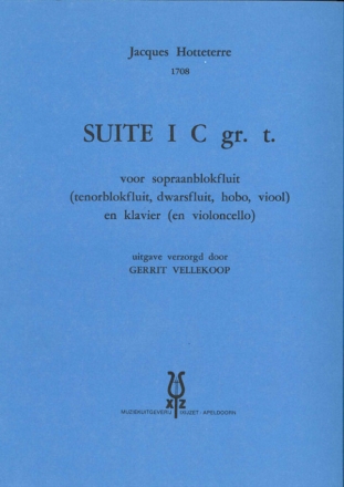 Suite C-Dur Nr.1 fr Sopranblockflte (Oboe/Flte/Violine) und Klavier (Violoncello ad lib)