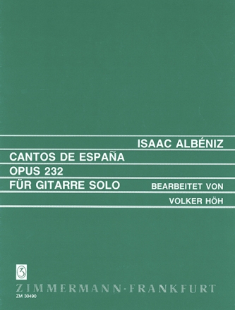 Cantos de Espana op. 232 fr Gitarre
