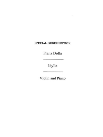 Idylle op.86 for violin and piano