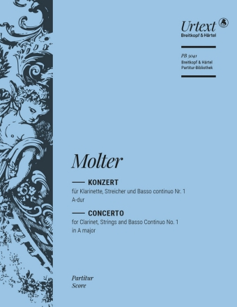 Konzert A-Dur Nr.1 fr Klarinette und Streicher Partitur