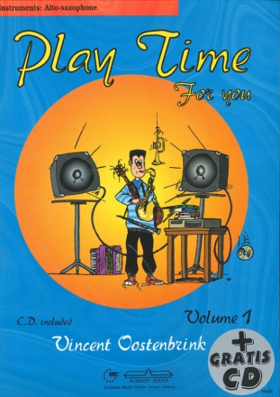 Play Time for you vol.1 (+CD): Altsaxophon