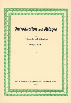 Introduktion und Allegro fr Violoncello und Akkordeon