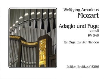 Adagio und Fuge KV546 fr Orgel zu 4 Hnden