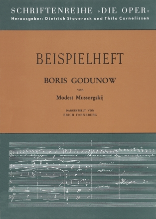 Boris Godunow von Modest Mussorgskij Die Oper Beispielheft