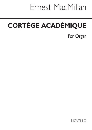 Cortge acadmique for organ Verlagskopie