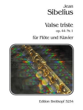 Valse Triste op.44,1 fr Flte und Klavier
