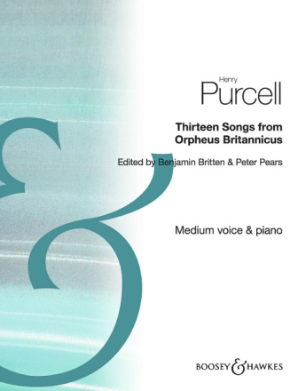 Orpheus Britannicus fr mittlere Singstimme und Klavier