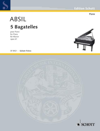 BAGATELLES OP.61 POUR PIANO