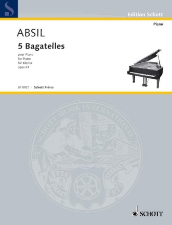 BAGATELLES OP.61  pour piano