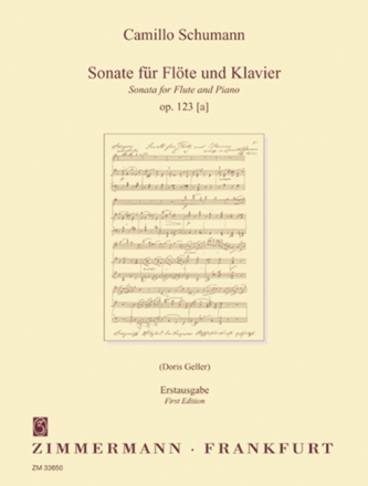 Sonate op.123a fr Flte und Klavier