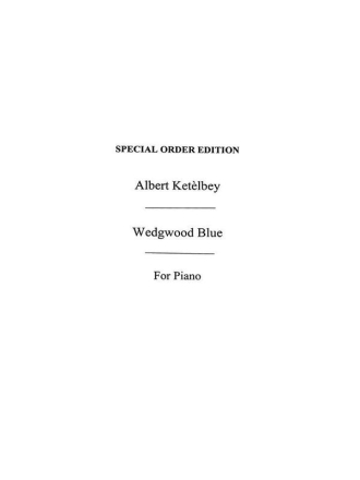 Wedgwood Blue for piano Verlagskopie