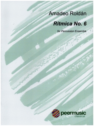 Ritmica no.6 for percussion ensemble score