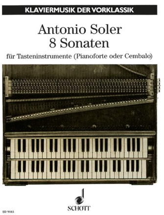 8 Sonaten fr Tasten-Instrument (Pianoforte oder Cembalo)