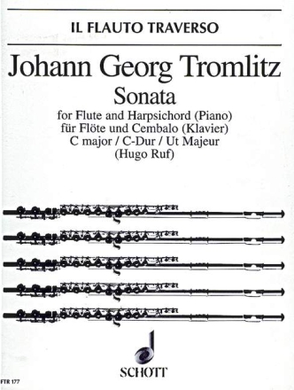 Sonata C-Dur fr Flte und Cembalo (Klavier)