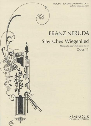 Slavisches Wiegenlied fr Violine (Violoncello) und Klavier