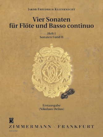 4 Sonaten Band 1 (Nr.1-2) fr Flte und Bc