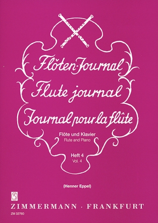 Flten-Journal Band 4 fr Flte und Klavier