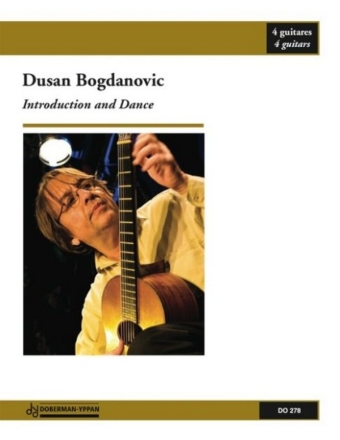 Introduction and Dance for 4 guitars,  score and parts