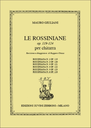 Rossiniana no.6 op.124 per chitarra