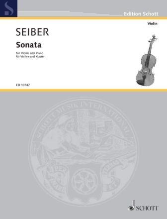 Sonata (1960) for violin and piano