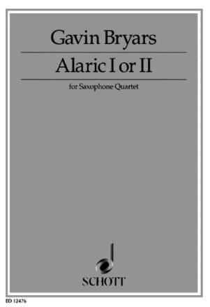 Araric 1 or 2 for 4 saxophones (SSAB) score and parts
