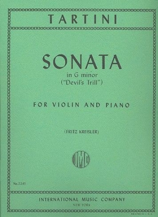 Sonata g minor Devil's Trill for violin and piano
