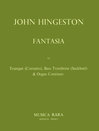 Fantasia for cornetto (trumpet), sackbutt (bass trombone) and organ continuo