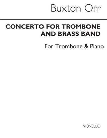 CONCERTO FOR TROMBONE AND BRASS BAND FOR TROMBONE AND PIANO