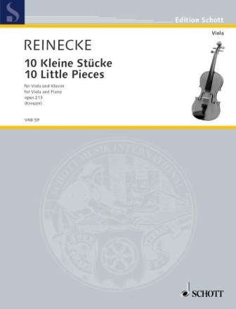 10 Kleine Stcke op. 213 fr Viola und Klavier