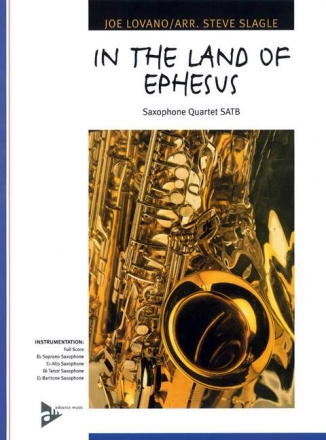 In the land of Ephesus for 4 Saxophones (SATB) score and parts