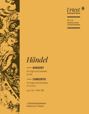 Konzert g-Moll op.4,1 HWV289 fr Orgel und Orchester Harmonie