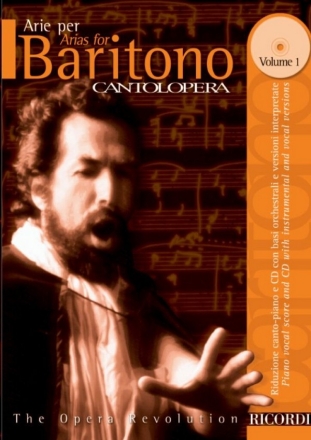 Arias for Baritono vol.1 (+CD) piano vocal score