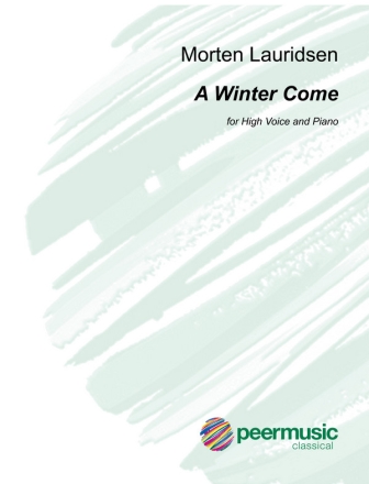 A Winter come for high voice and piano