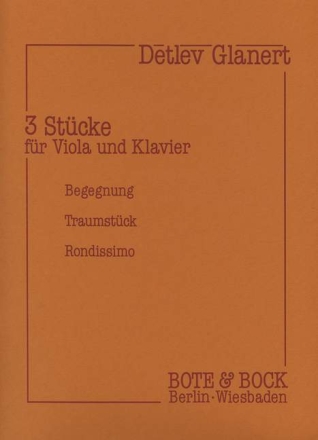 3 Stcke (1982) fr Viola und Klavier