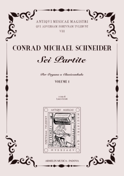 6 Partite vol.1 (1-3) per organo (clavicembalo)