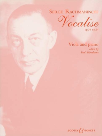 Vocalise op. 34/14 fr Viola und Klavier