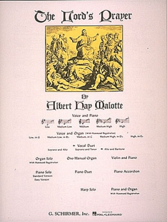 The Lord's Prayer for alto, baritone and piano