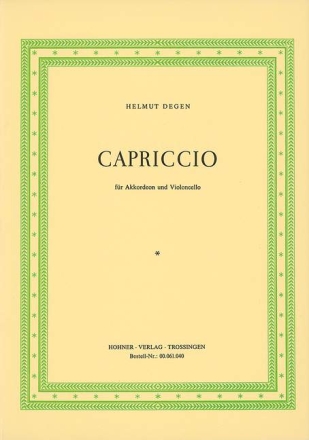 Capriccio für Violoncello und Akkordeon