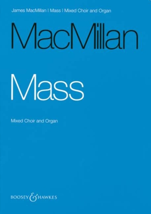 Mass for mixed chorus and organ score