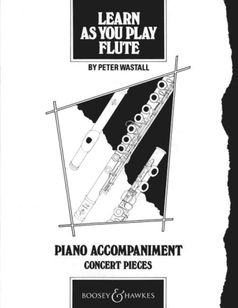Learn As You Play Flute fr Flte und Klavier Lehrerband