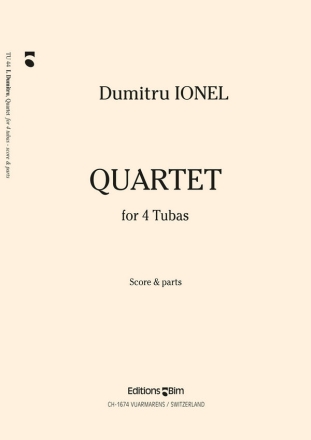 QUARTET FUER 4 TUBEN PARTITUR+STIMMEN