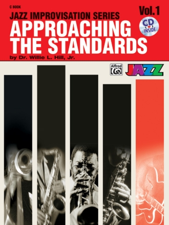 Approaching the standards vol.1 (+cd): c book  Jazz Improvisation Series