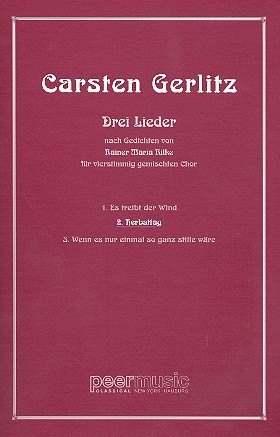 Herbsttag fr gem Chor (SSATB) a cappella Partitur