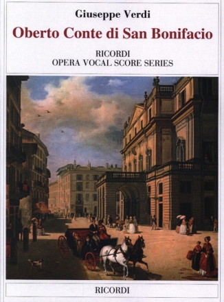 Oberto Conte di San Bonifacio Klavierauszug (it)
