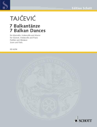 7 Balkantnze fr Klarinette, Violoncello und Klavier